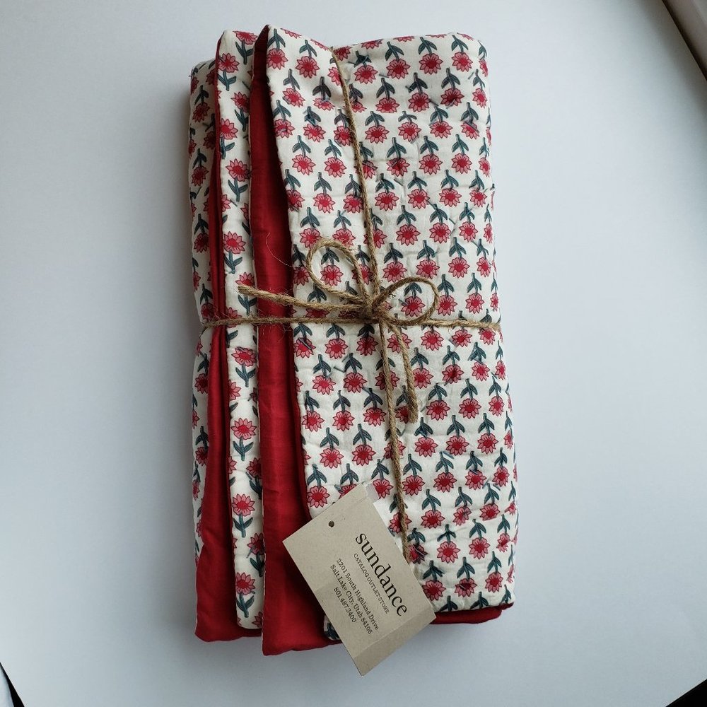 NWT Sundance 100% Cotton MIMI Sham.